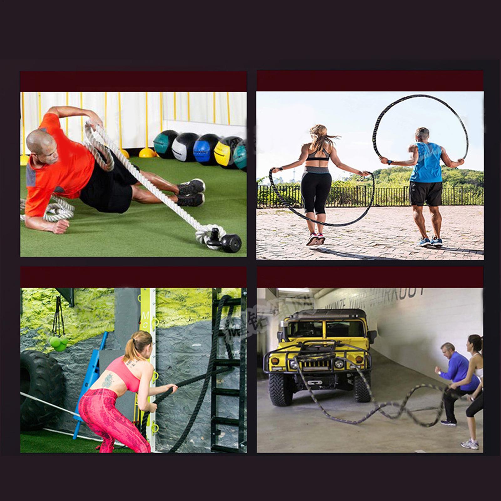 Battle Rope Heavy - Ağır Atlama İpi Fitness Boks Antrenman