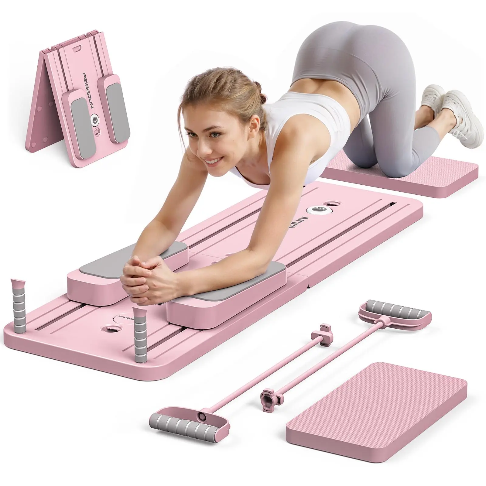 Home Gym Yoga - Katlanabilir Pilates Tahtası Çok Fonksiyonlu Karın