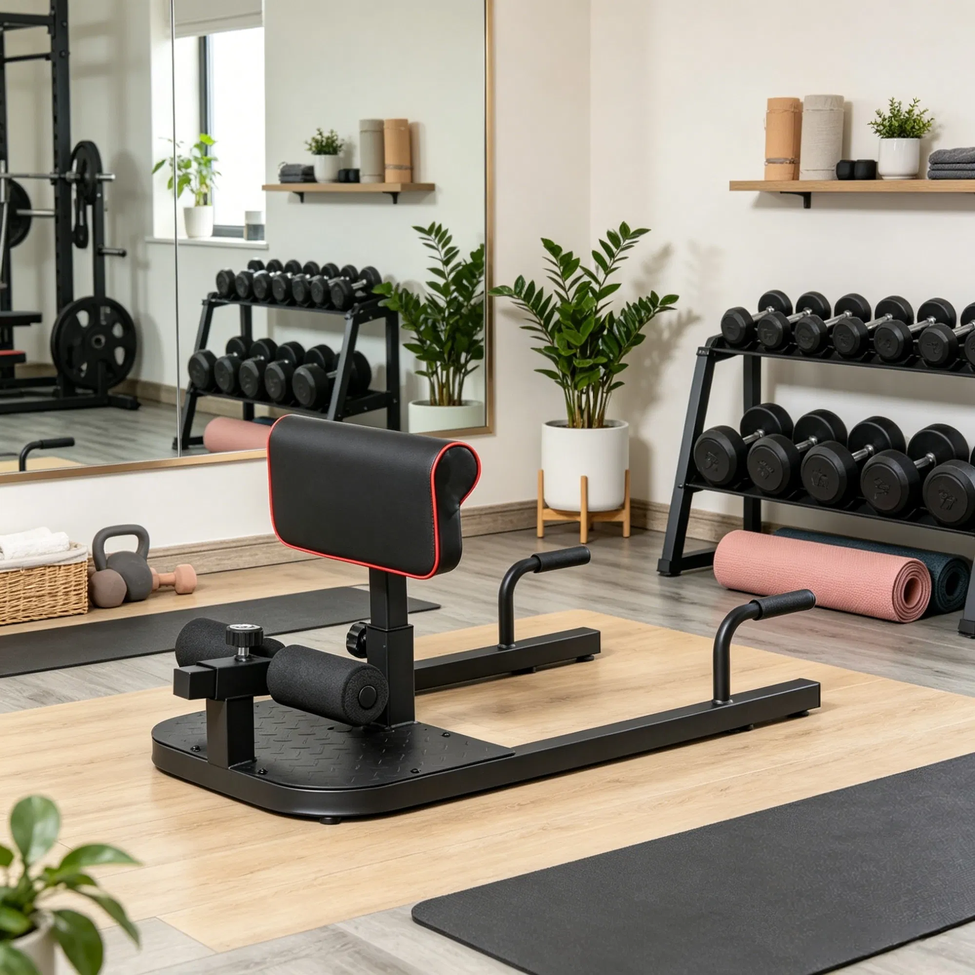 All In One Gym Home Equipment - Siyah, 3'ü 1 Arada, Dolgulu, Push-Up,