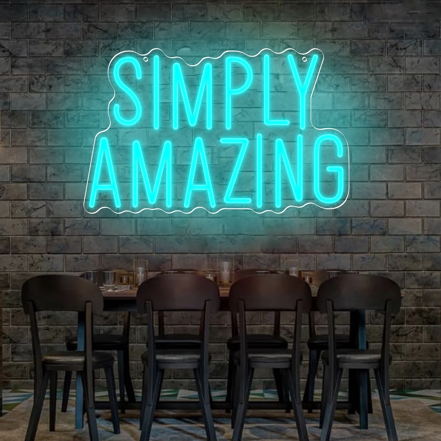 Home Gym Neon Sign - Şaşırtıcıca Harika Neon Tabelalı Motivasyonel Söz