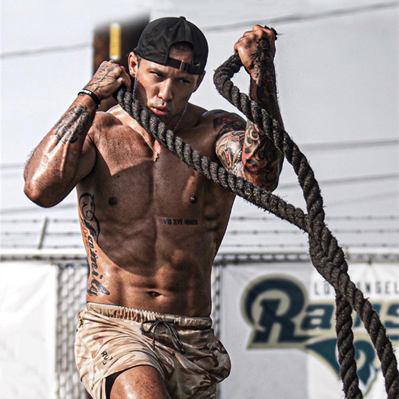 Battle Rope Heavy - 9/12/15M * 25MM Fitness Polyester Ağır