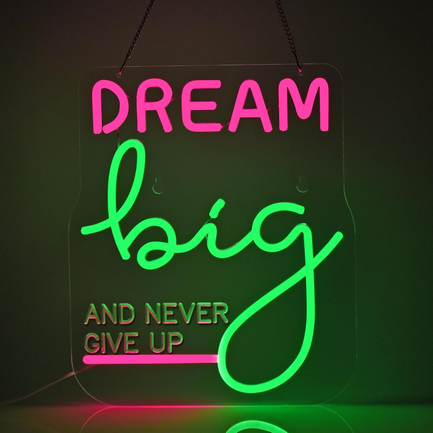 Home Gym Neon Sign - Rüya Gibi Neon Tabela Motivasyonel USB