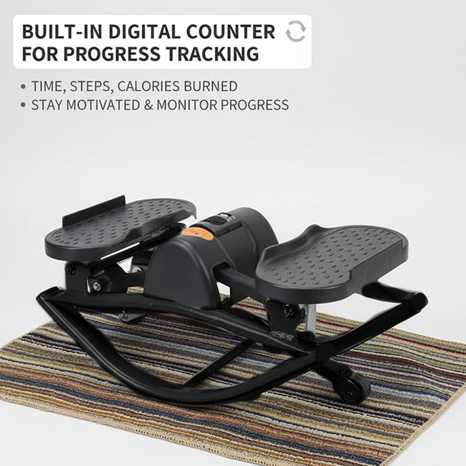 Home Gym Routine - Taşınabilir Sessiz Yanal Stepper Makinesi, Ev,