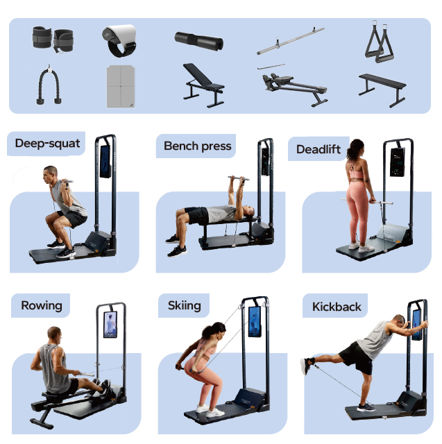 Akıllı Fitness Ev Spor Salonu  - All In One Gym Home Equipment incelemesi ve fiyatı