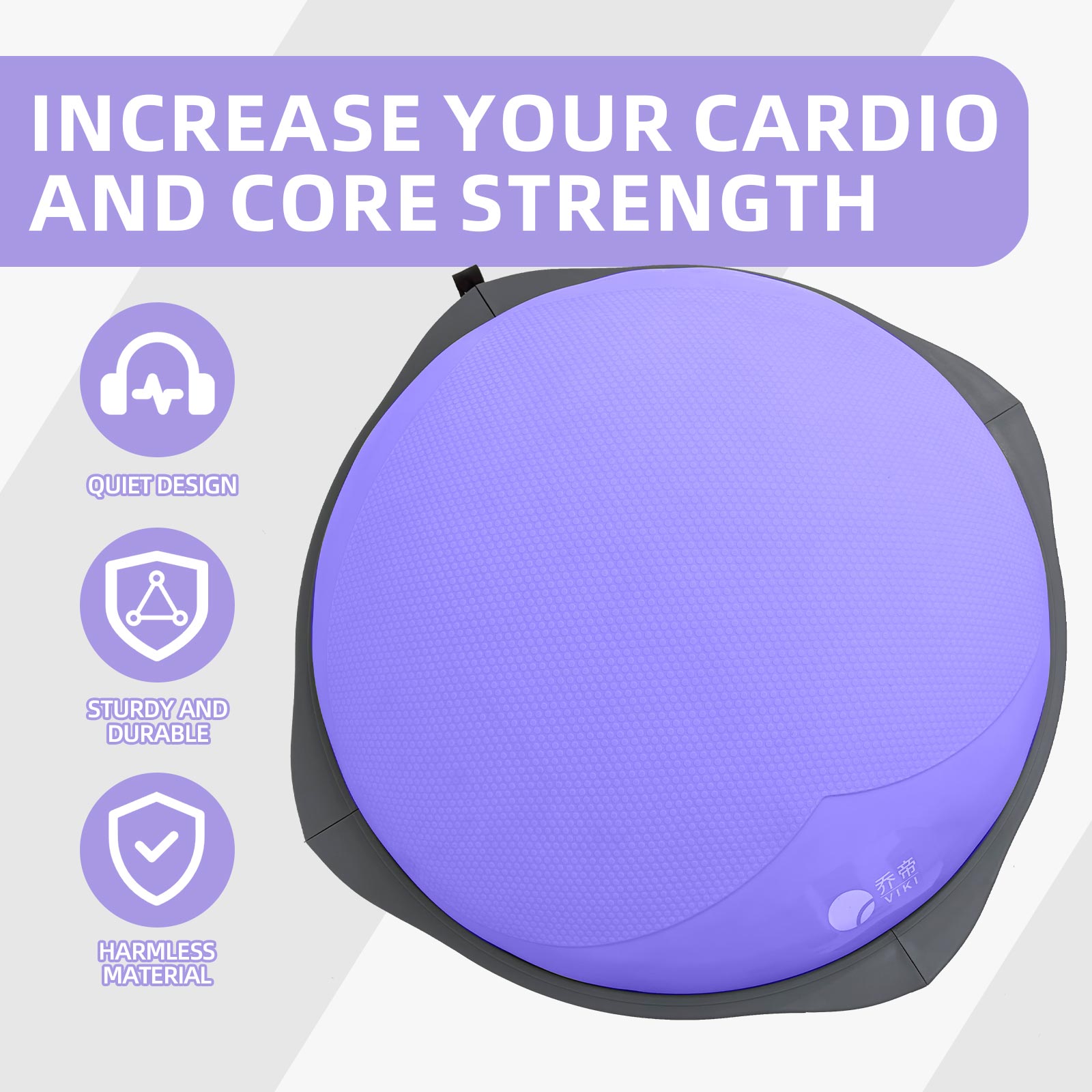 70cm Bosu Denge Topu, Ahşap Ta - Home Gym Yoga incelemesi ve fiyatı
