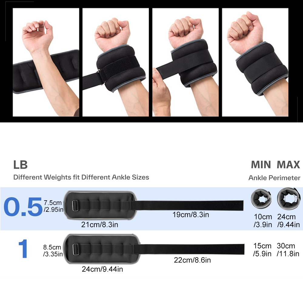 1 Çift Bilek Ağırlıkları, Kadı - Leg Home Gym Workout incelemesi ve fiyatı
