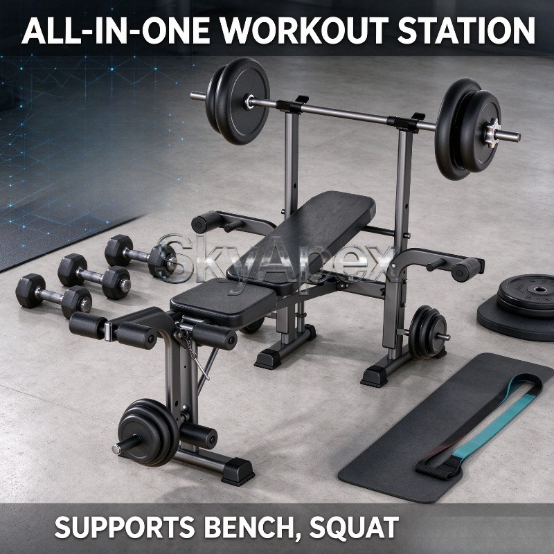Yeni Çok Fonksiyonlu Hepsi Bir - All In One Gym Home Equipment incelemesi ve fiyatı