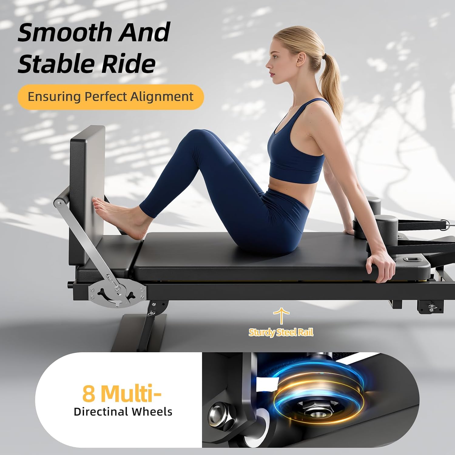 Katlanabilir Pilates Reformer  - Leg Home Gym Workout incelemesi ve fiyatı